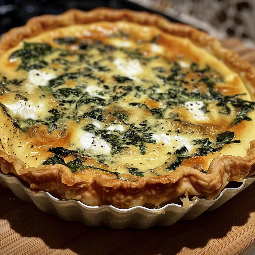 No-Fail Ricotta Spinach Quiche Minutes Recipe 2 1783828131409 ybx0ut1zxb image
