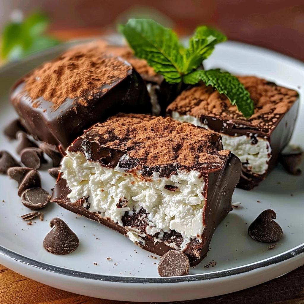 Ultimate Cheesy Cottage Cheese Mint Chocolate