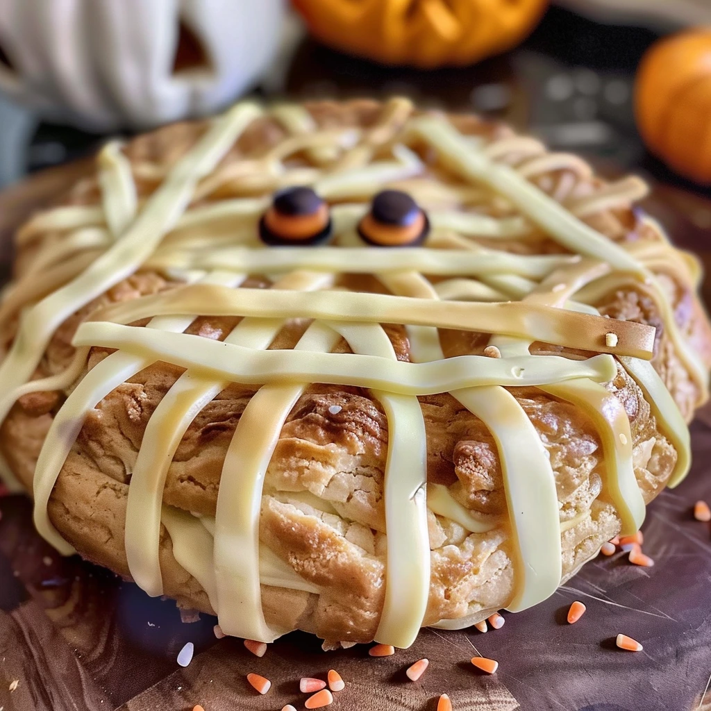Mummy Halloween Cookie Cake: A Family Favorite 3 1783966402325 xszyf5f9t3o image