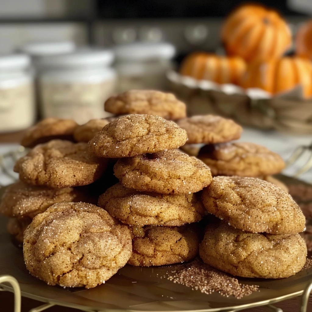 How to Make the Best Soft Pumpkin Snickerdoodle Cookies