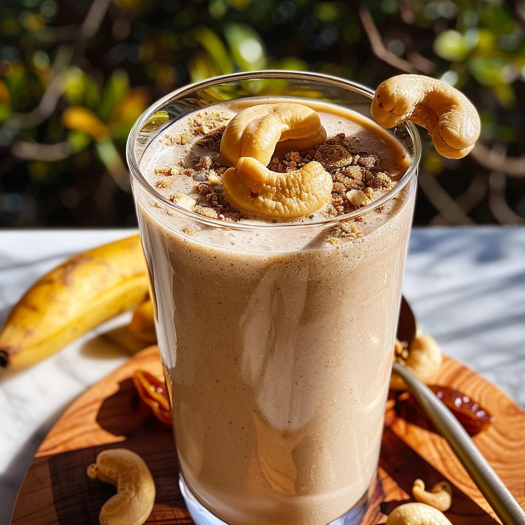 Family-Friendly Gut-Healthy Cashew Date Shake 1 Family-Friendly Gut-Healthy Cashew Date Shake