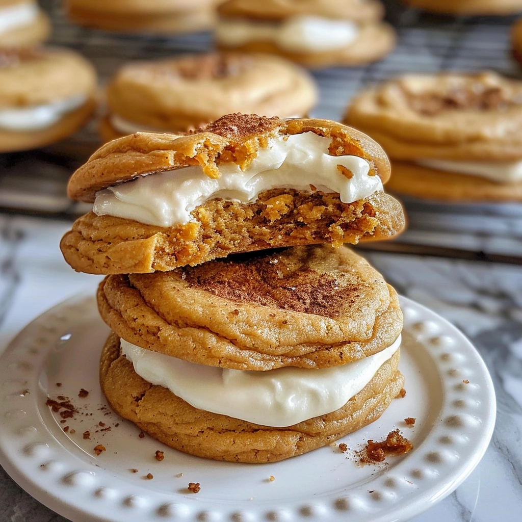 How to Make the Best Soft Pumpkin Cookies Cream 3 1784007948516 iy4r7cv7apm image