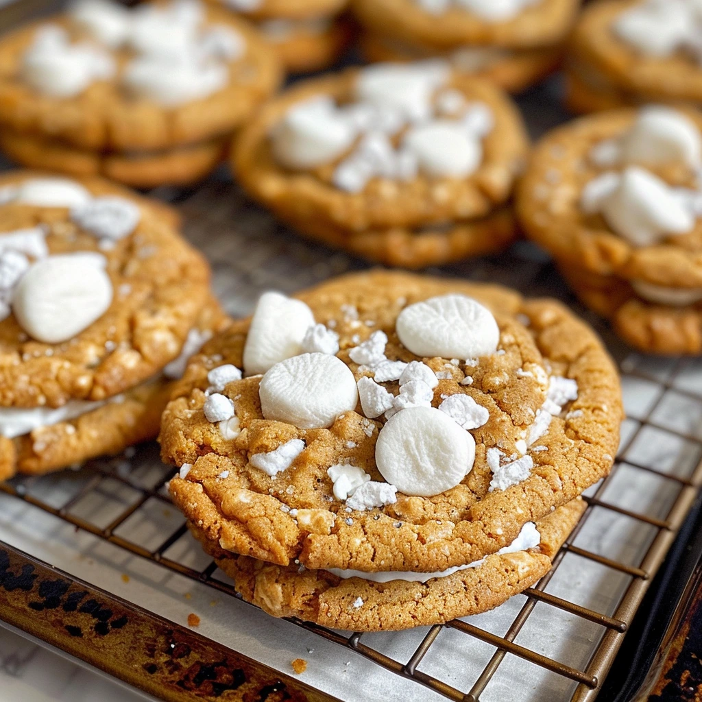 Irresistible Marshmallow Crispy Cookies Costco