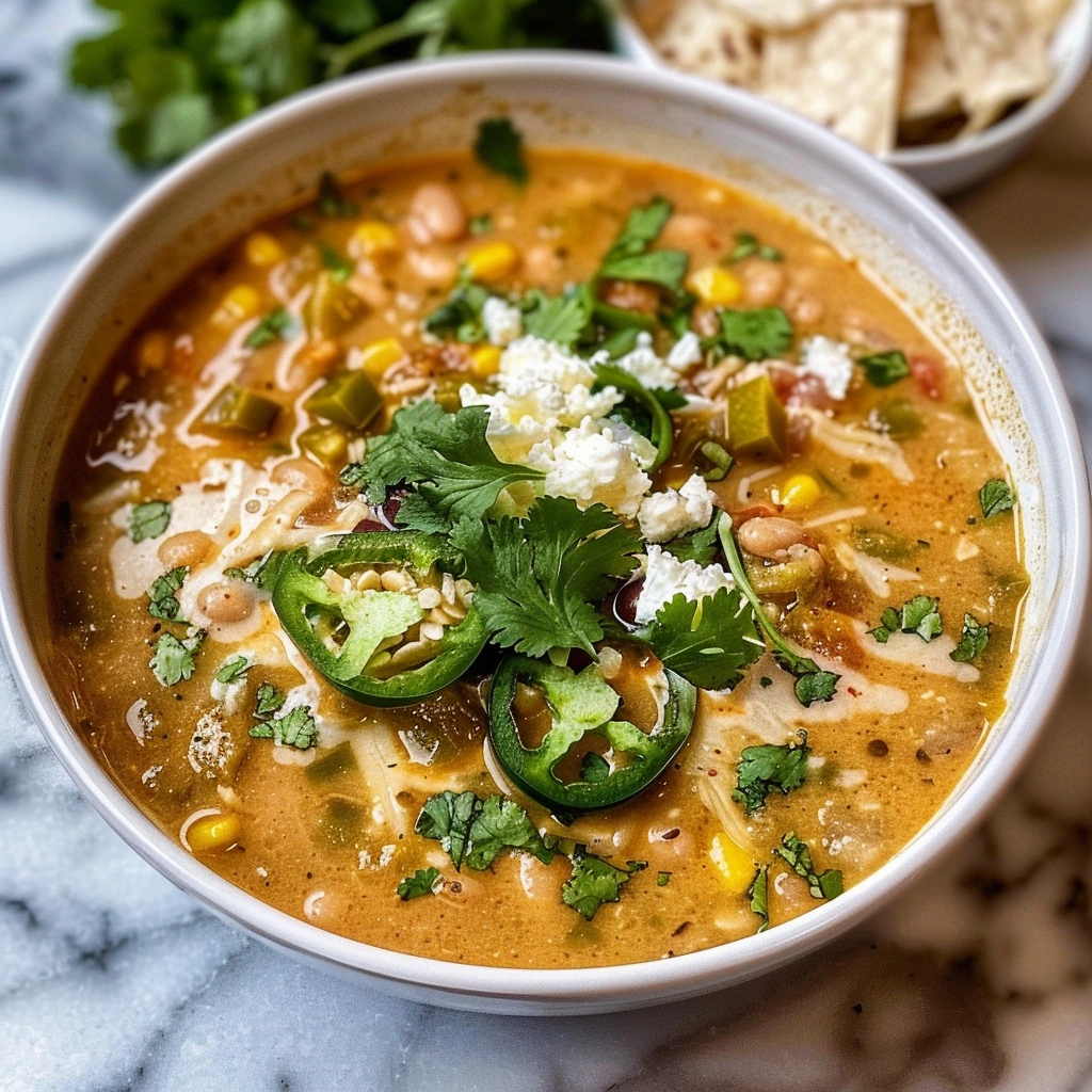 White Bean Enchilada Soup Your Family Will Love
