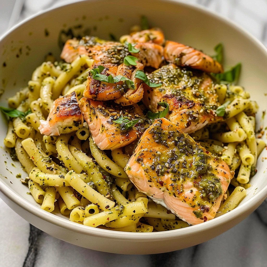How to Make the Best Salmon Pesto Pasta Recipe 4 1784008238508 ogs3od7nj2 image