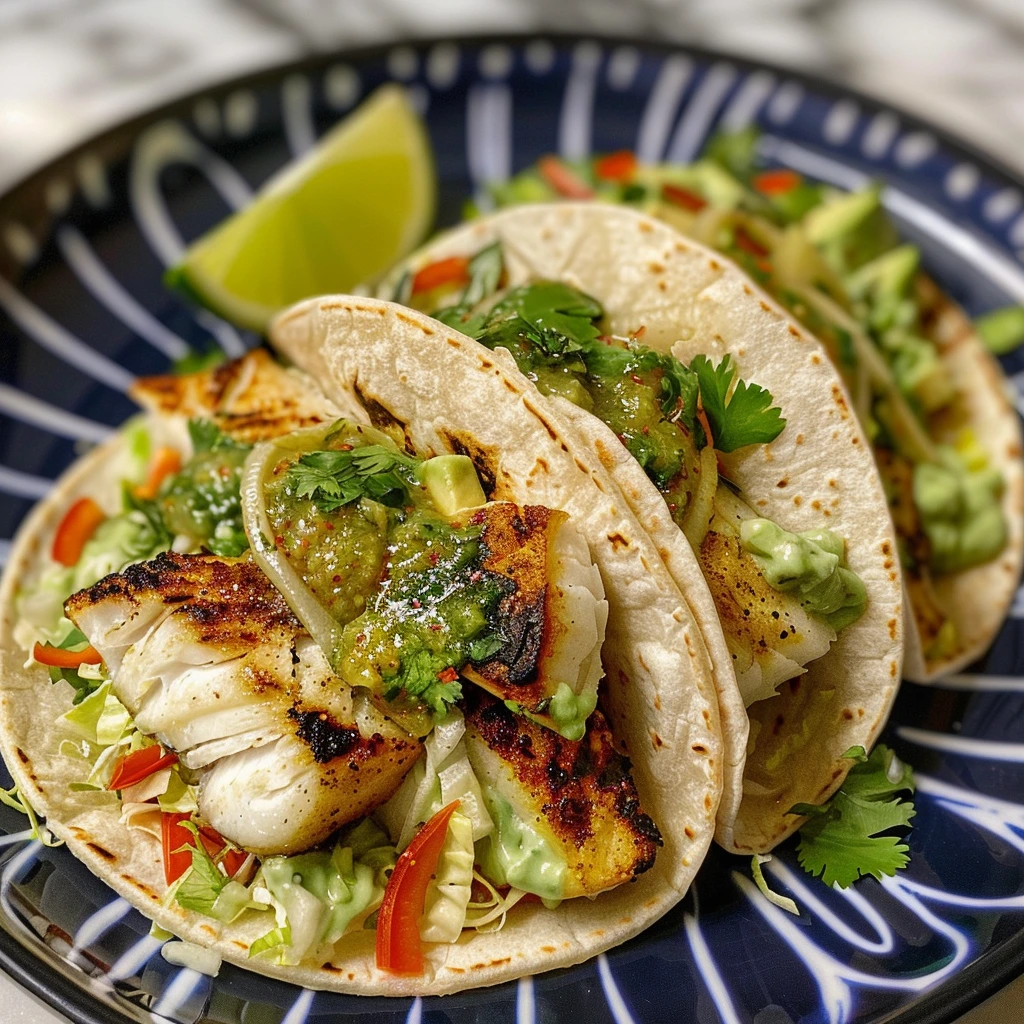 Easy Homemade Grilled Fish Tacos Cilantro-Lime 4 1784008301659 33r2b0j9dg image