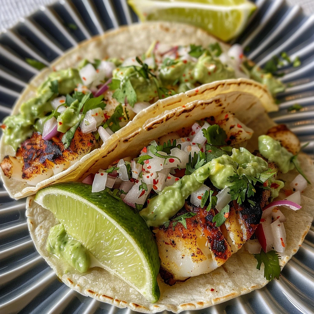 Easy Homemade Grilled Fish Tacos Cilantro-Lime 2 1784008302683 sjblddnpxp image