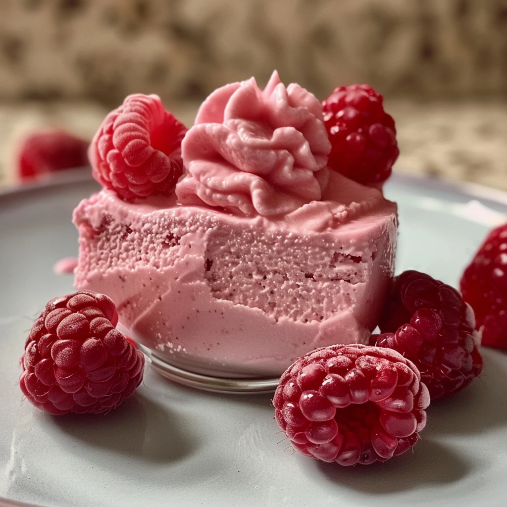 Irresistible Delightful No-Bake Raspberry Mousse
