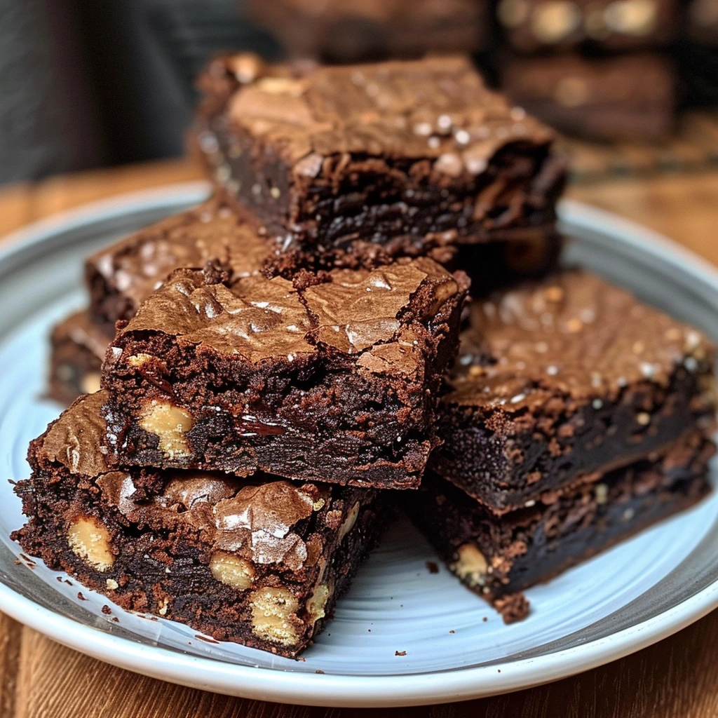 Garlic Parmesan Triple Chocolate Brownies Indulgent 2 1784008558847 vnra8e3h5s image