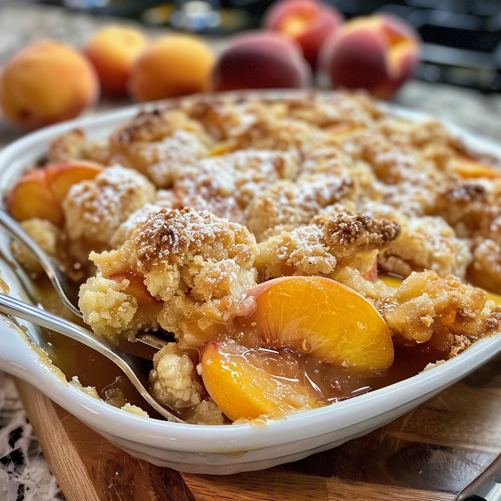 Southern Peach Cobbler Sweet: Easy & Delicious