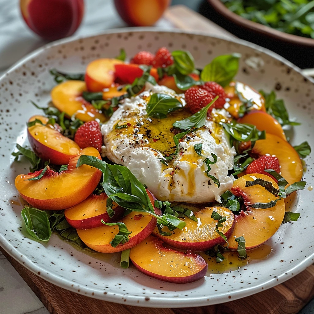 Peach Burrata Summer Salad for the Whole Family 4 1784008709985 8f5vi1d3ect image