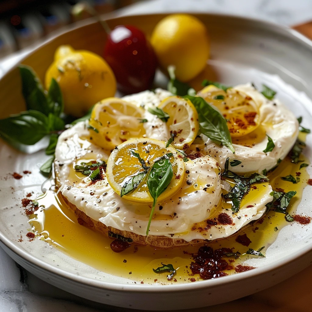 Burrata Brown Butter Lemon: A Family Favorite 1 Burrata Brown Butter Lemon: A Family Favorite