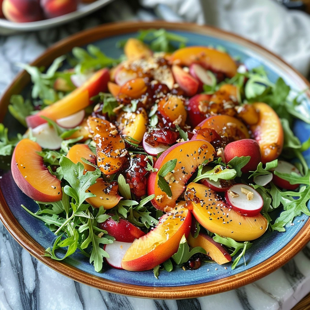 Garlic Parmesan Refreshing Summer Peach Salad 2 1784008931287 zgeiye7f4k image