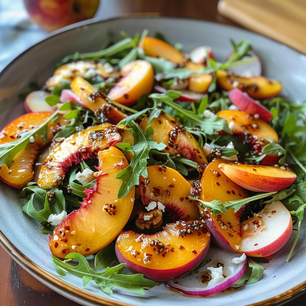 Garlic Parmesan Refreshing Summer Peach Salad 4 1784008932368 849g3mcyl1g image