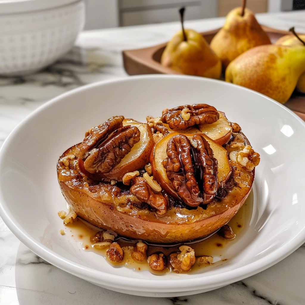 Baked Cinnamon Pear Walnut Your Family Will Love 4 1784009161627 px60udz0ewb image