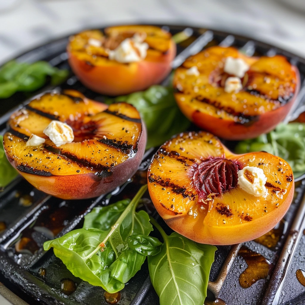 How to Make the Best Late Summer Grilled Peach