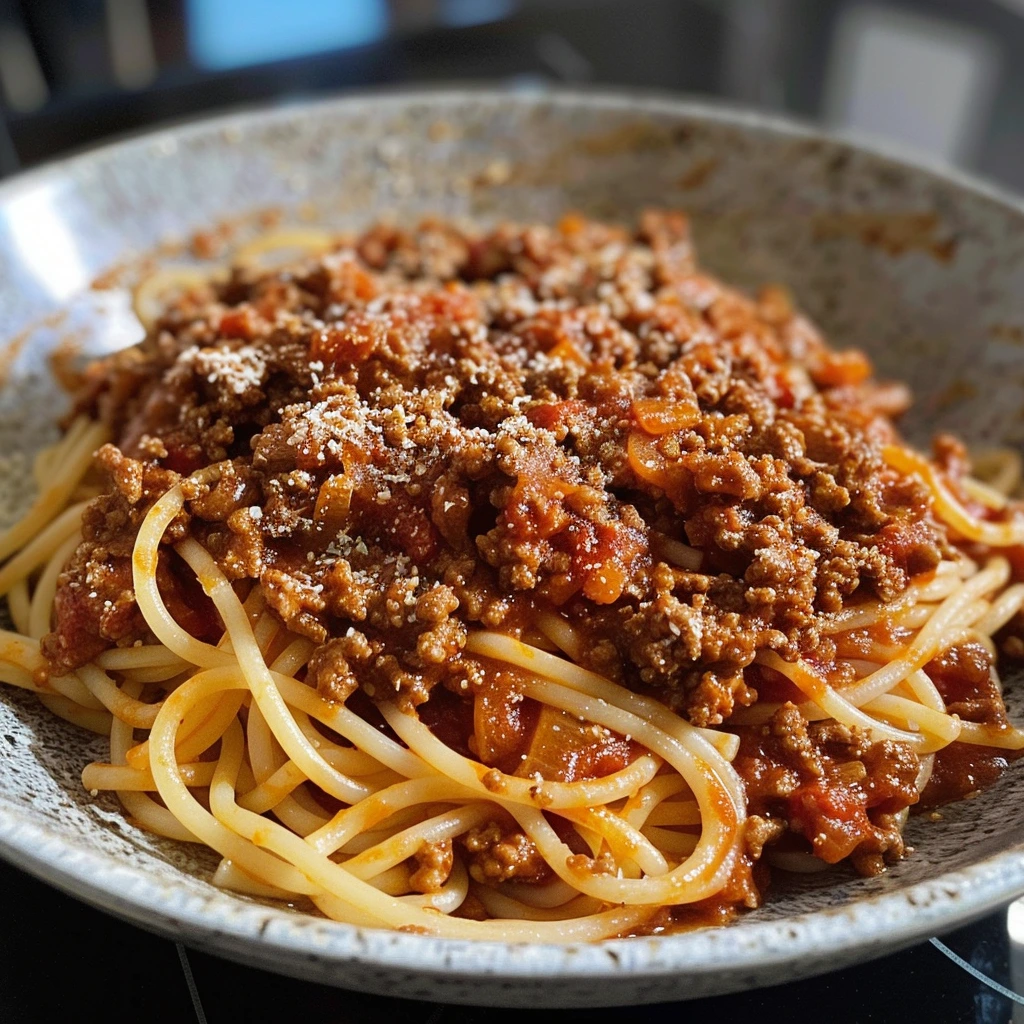 Creamy Garlic Unbelievably Spaghetti Bolognese Recipe 2 1784009444034 x1kioz07zij image