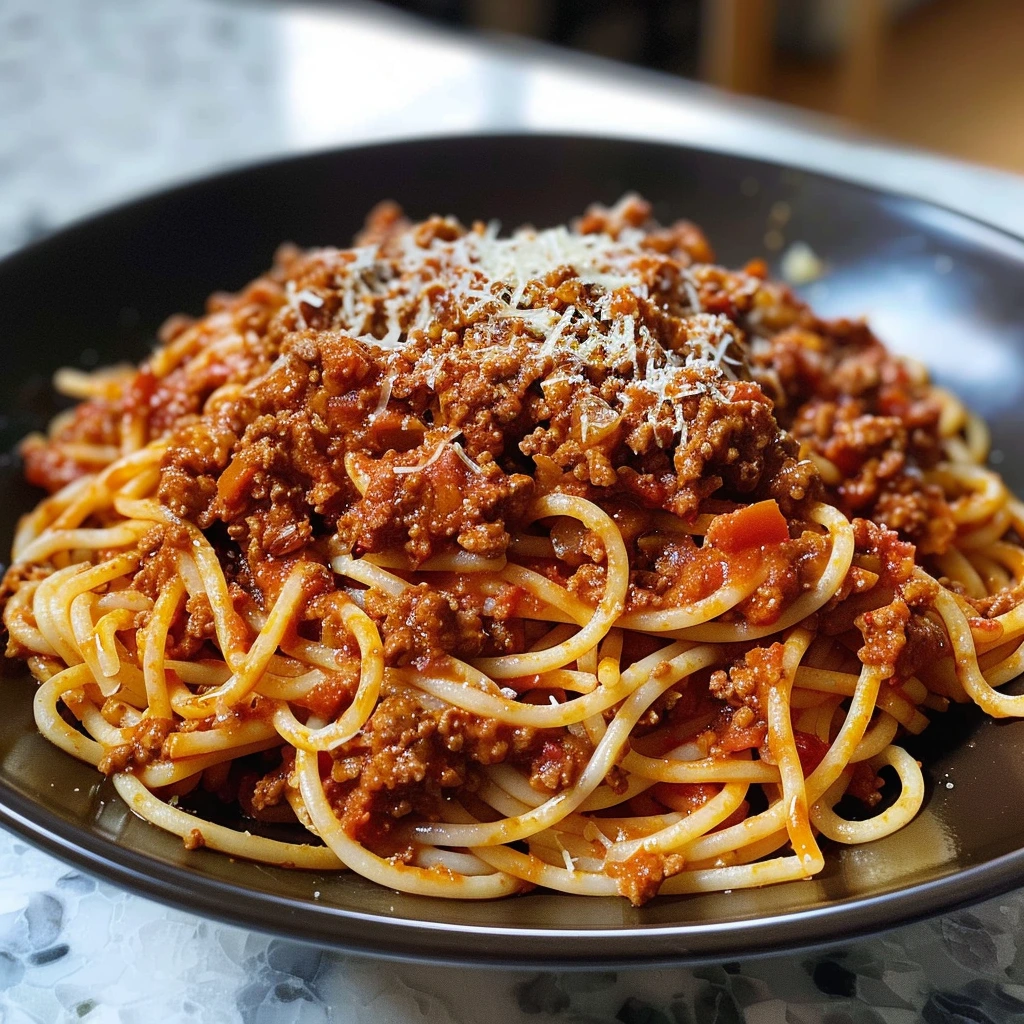 Creamy Garlic Unbelievably Spaghetti Bolognese Recipe 3 1784009444069 qbr03pf1xc image