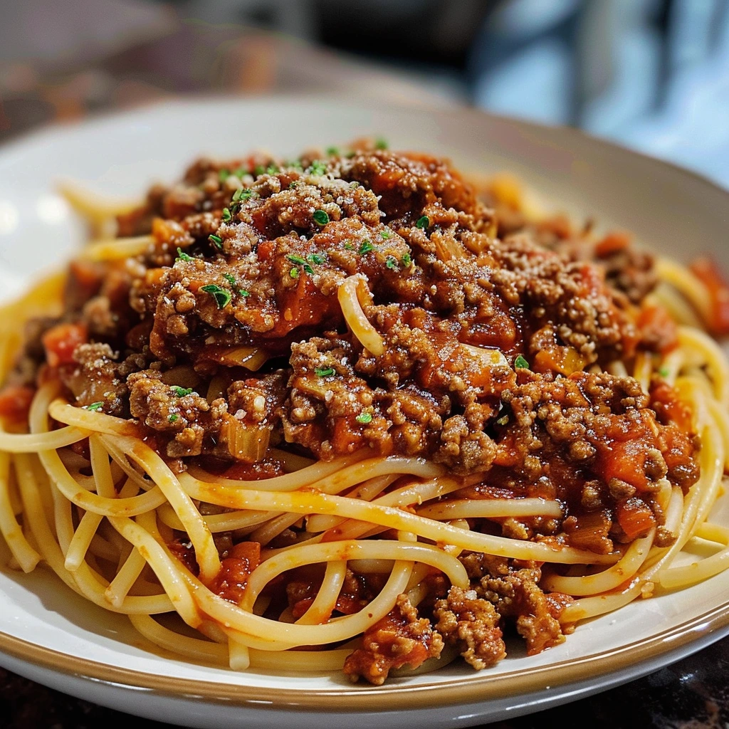 Creamy Garlic Unbelievably Spaghetti Bolognese Recipe
