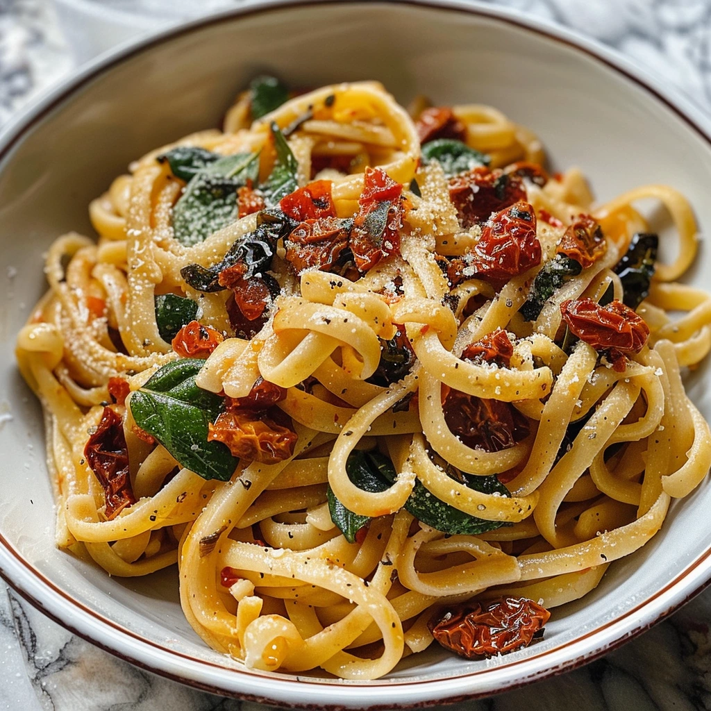 Kid-Friendly Delicious Sun-Dried Tomato Pasta