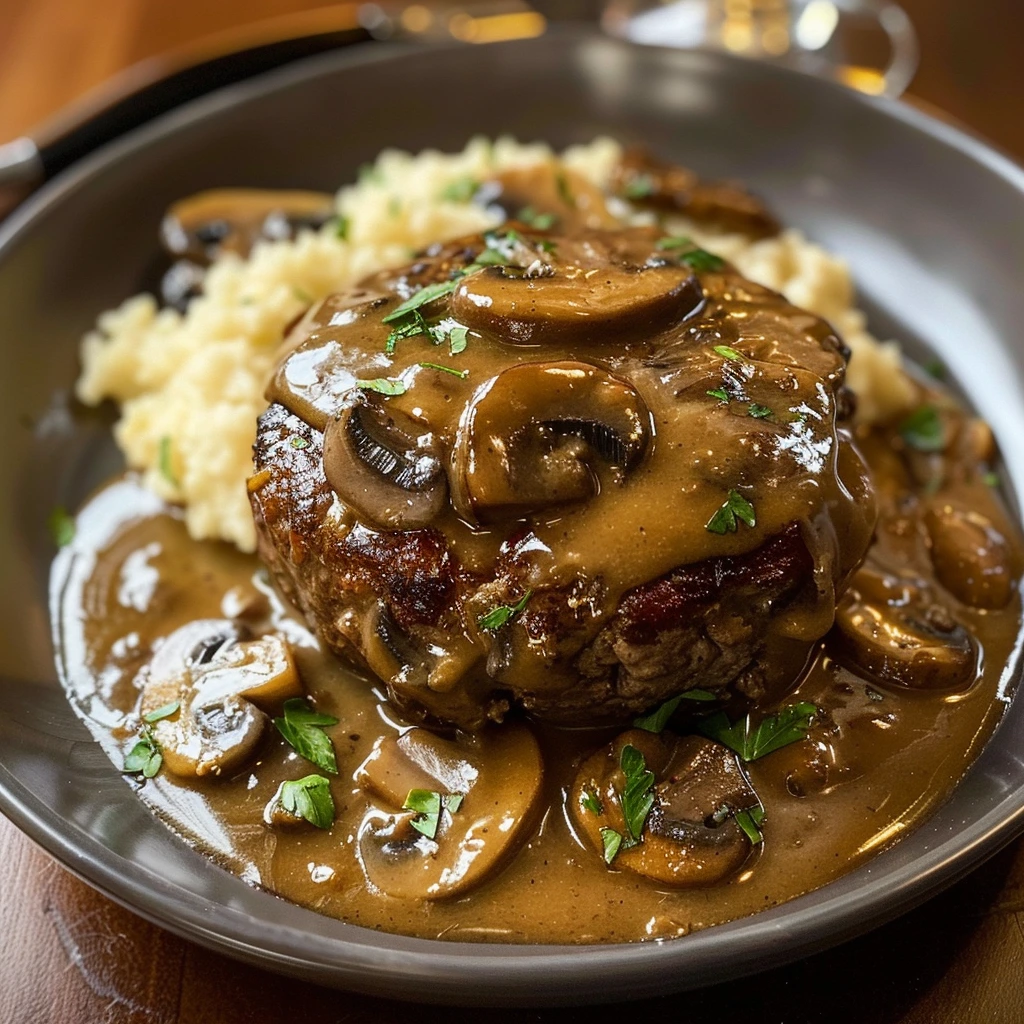 Salisbury Steak Mushroom Gravy: A Family Favorite 2 1784022537548 v08roblrycq image