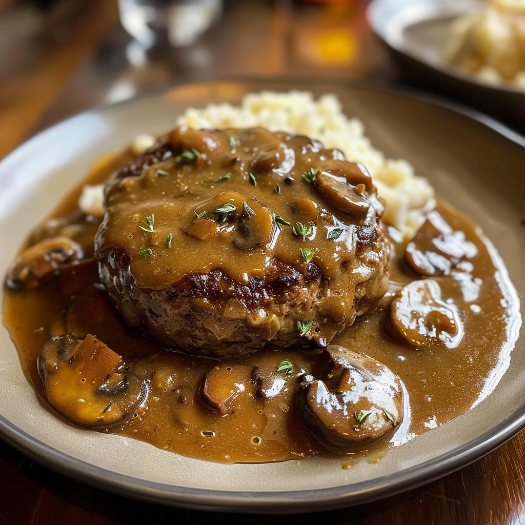 Salisbury Steak Mushroom Gravy: A Family Favorite 3 1784022537644 qg1b76g46qj image